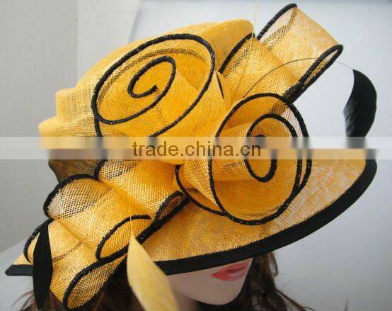 sinamay fascinator hats