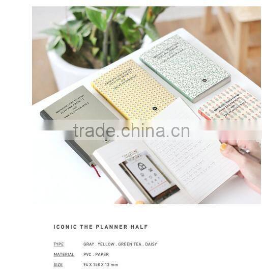 2016 Notebook With Ribbon Marker For Promotion /PVC Cover Notebook