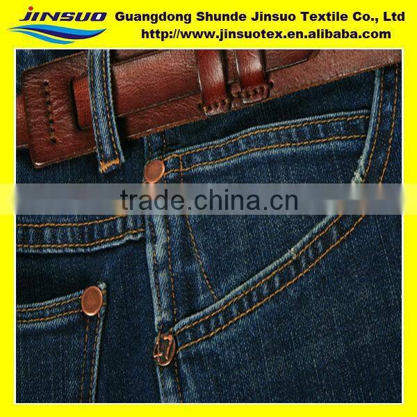 Sample Check Indigo Blue Denim Fabric To Your Referance B017M
