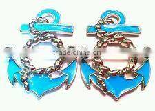 Light Blue Stainless Steel Nipple Ring Piercing Body Jewelry Nipple Piercing Jewelry