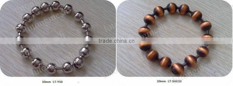 metal room divider beads