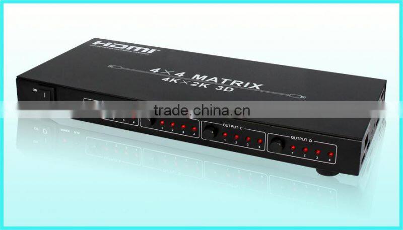 Factory price 4x4 HDMI Matrix with EDID control