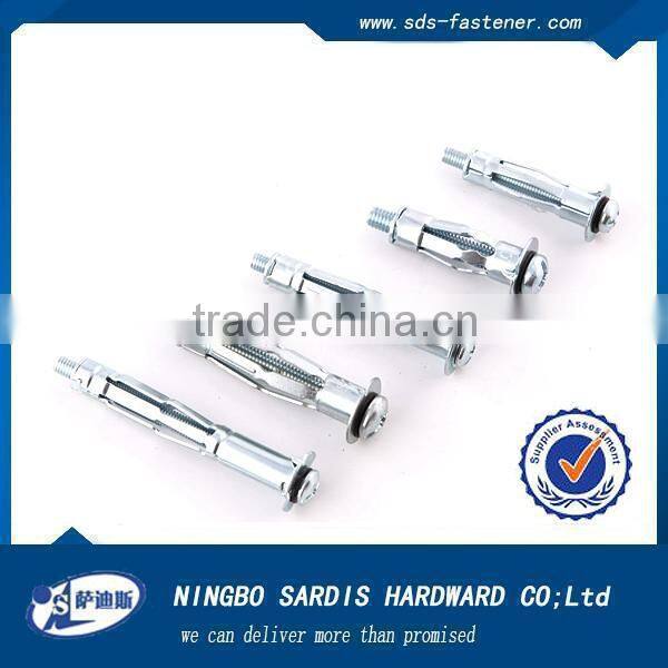 Alibaba fastener supplier China for building carbon steel Hollow Wall Anchor