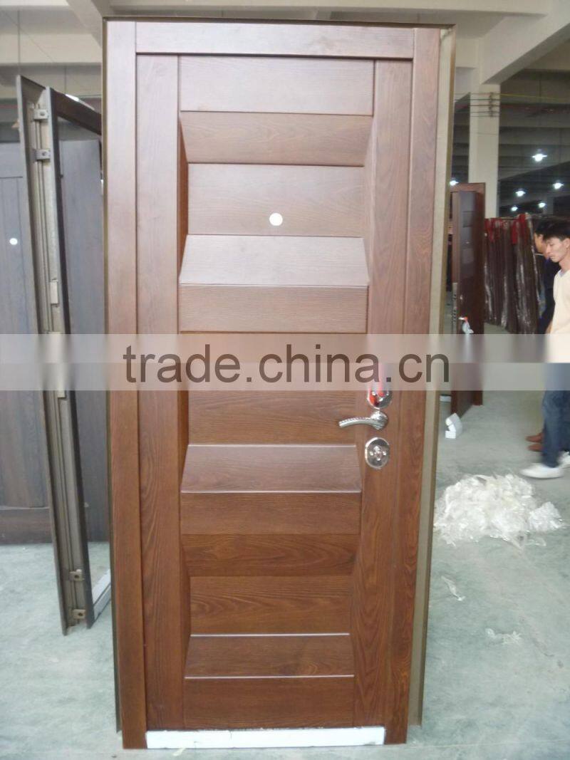One And Half Double Leaf Steel Security Doors