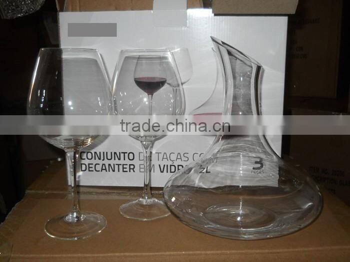 bulk hand made glass wine decanter wholesale