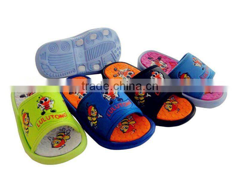 Lovely and cheap kid's felt eva slipper