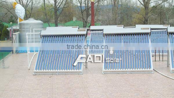 Solar Water Heater Project in Russia (20 tons)