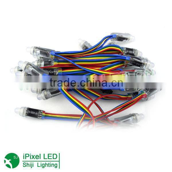 muilt color led string lights 12mm rgb led pixel