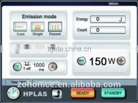 Immediately Result 980nm diode laser spider veins facial redness removal RBS03