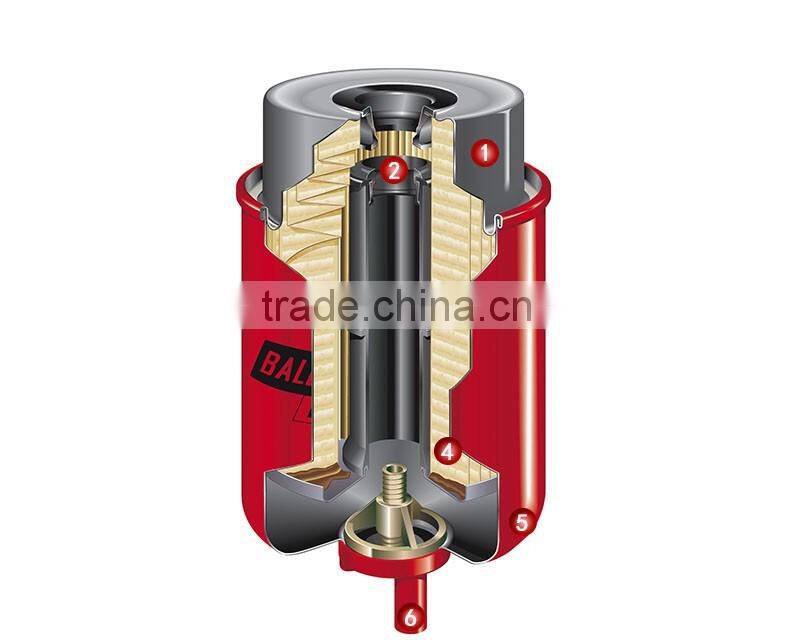 BF614 fuel filter fits Peterbilt Trucks and 1R0712