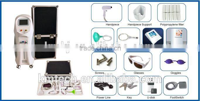 Strong Power !!! 808nm diode laser hair removal machine/diode laser 808nm hair removal/laser diodo 808 nm for salon use