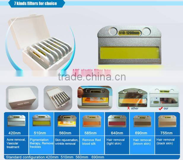 4 in 1 Q SWITCH ND YAG LASER tattoo removal machine combines SHR IPL RF remove hair (CE)