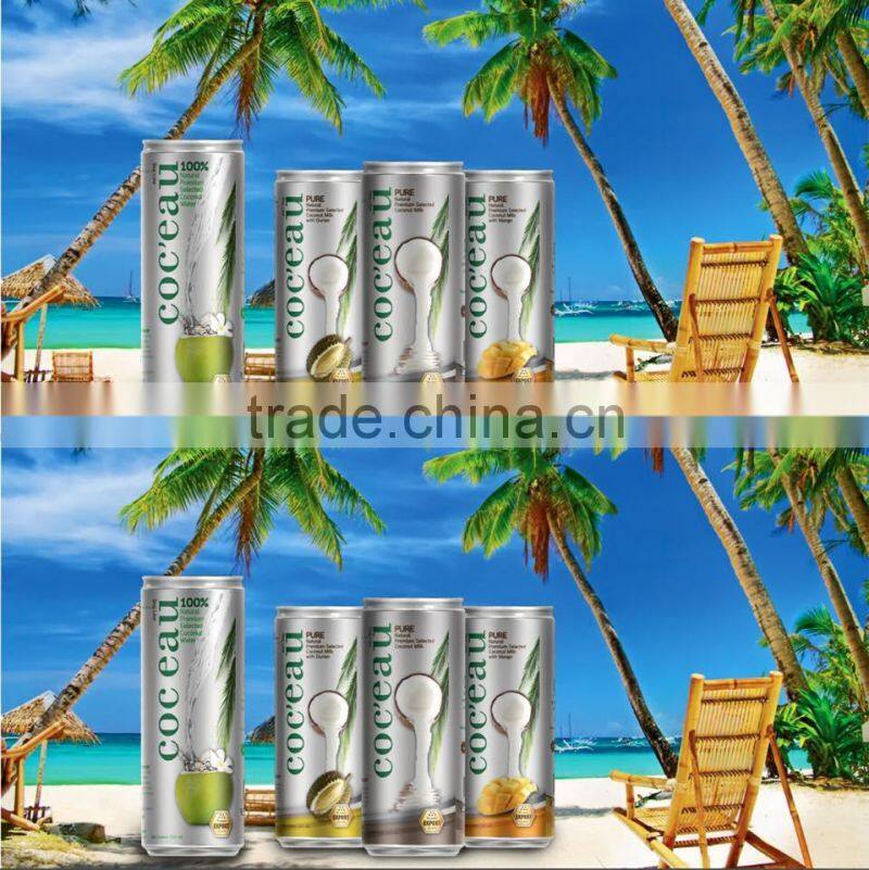 Natural coconut milk 240 ml pure Coconut Milk Drink