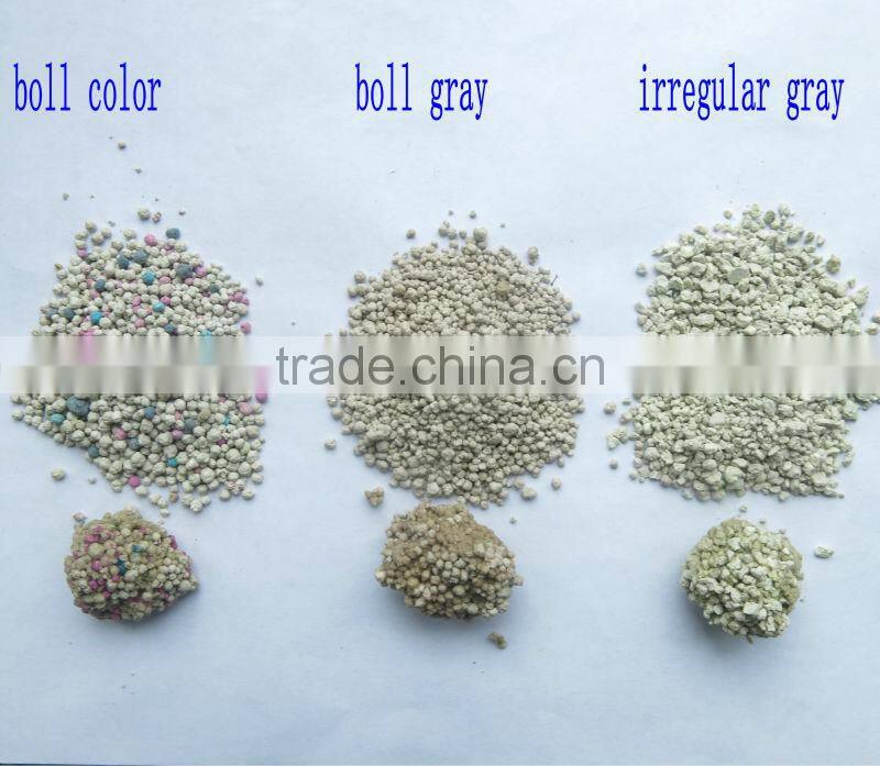 pet products cat product clumping bentonite cat litter OEM Manufacturer