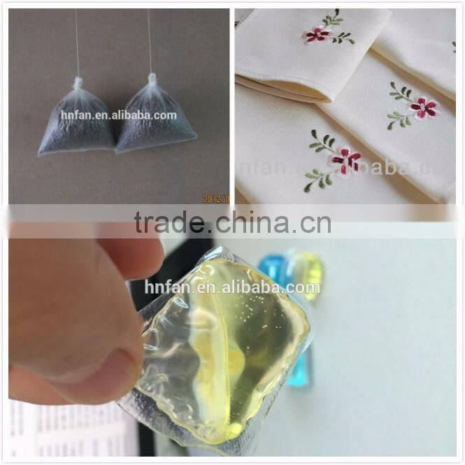 Embroidery backing PVA water soluble decorative film