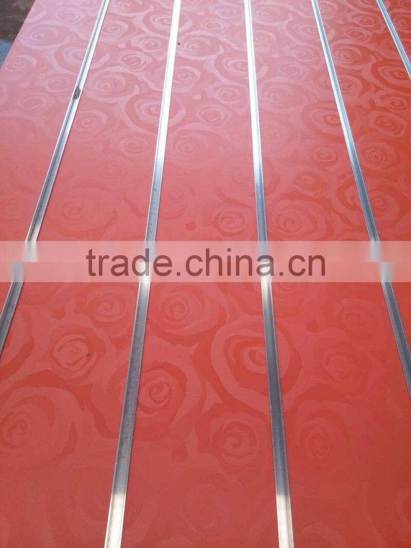 Display Board/Melamine Slatwall MDF