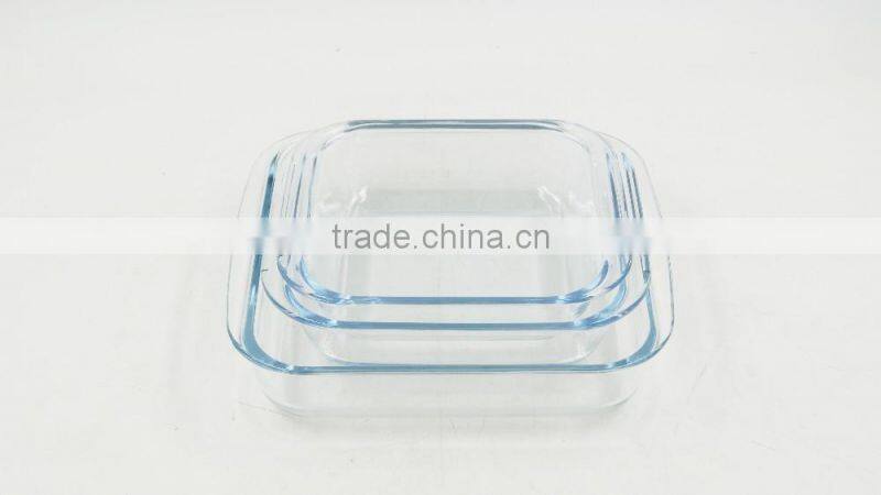 professional microwave bakeware cookware/microwave safe borosilicate