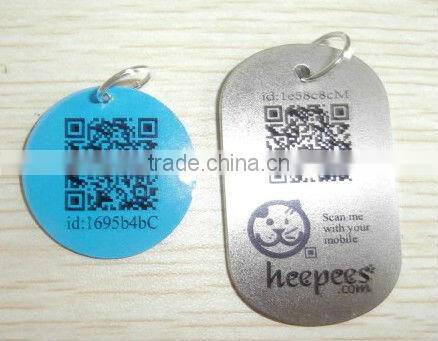 Animal ID Tags QR Code Pet Tags