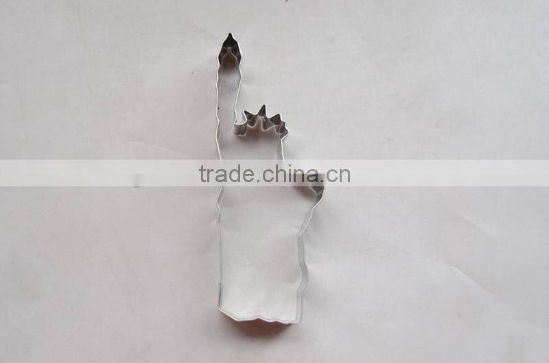 Famous Landmark building cookie cutter stainless steel 18/0 cute cookie mold