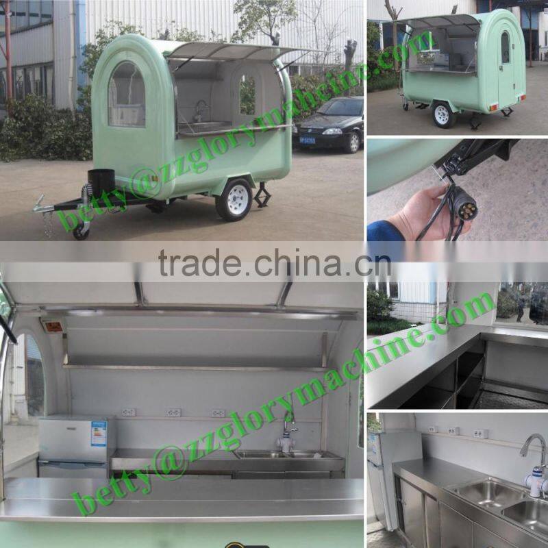 Kuwait Vending Mobile Fast Food Cart