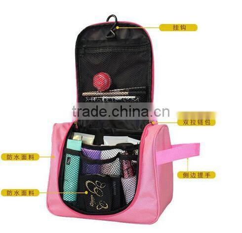 Multipurpose large capicity cosmetic toiletry bag