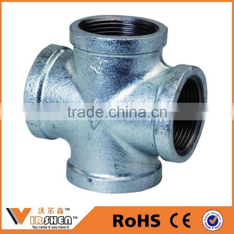 Lower Factoty Price malleable casting iron fitting pipe