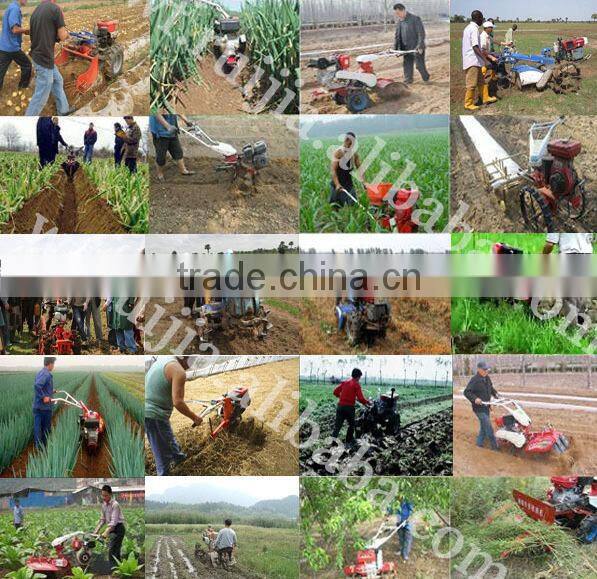 ShongDong supplier 12HP diesel engine four wheel mini tractor, tiller matached four wheel tractor for sale