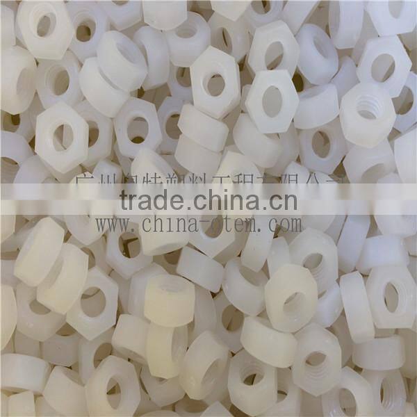customized wear resistance PVDF plastic nut