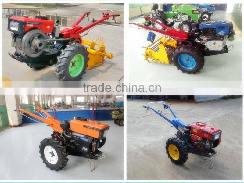 12hp walking tractor with trailer