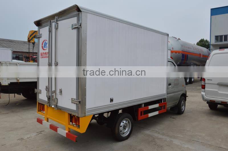Chang An Gasoline 4x2 freezer refrigerator truck