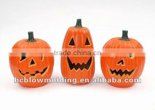 OEM Blow Molding halloween decoration plastic artificial large pumpkins Hui zhou Factory