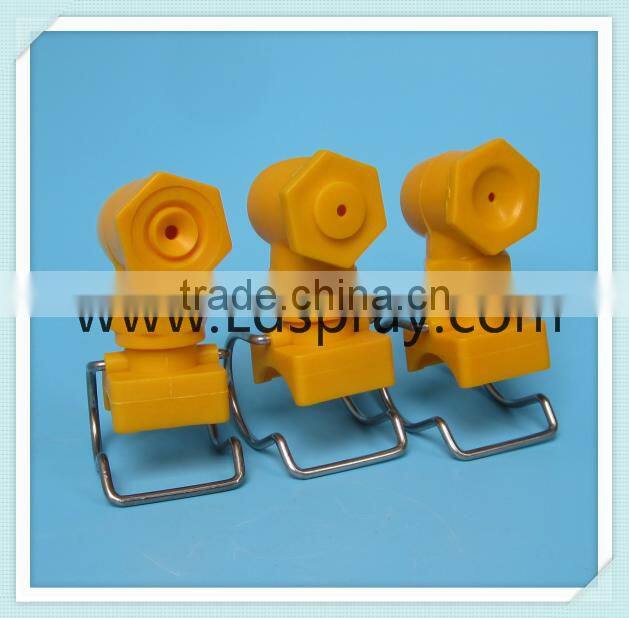 New condition Clamp clip hollow cone nozzle for metal cleaning and surface treatment