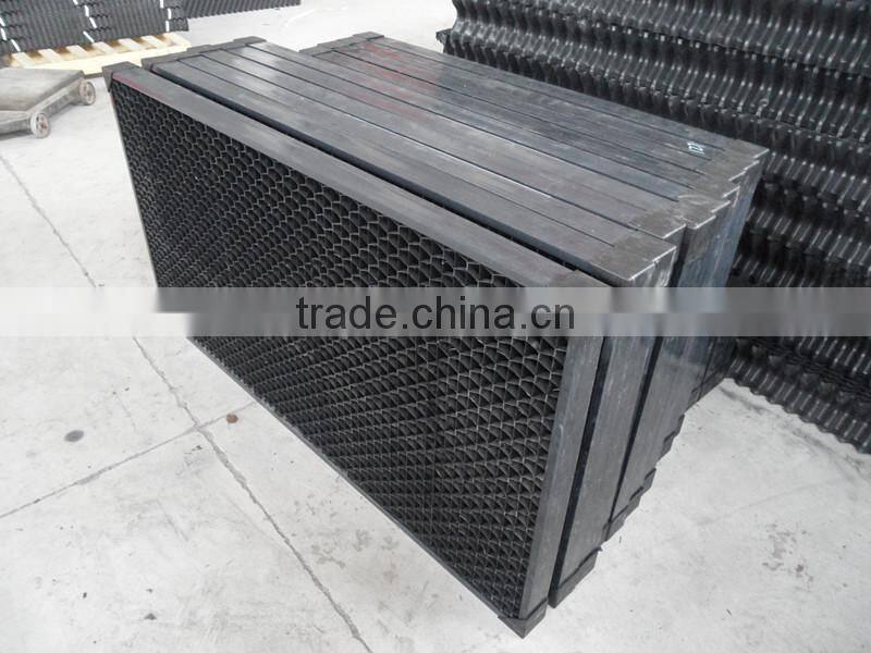 Cooling tower air inlet louver/PVC drift eliminator in square cooling tower