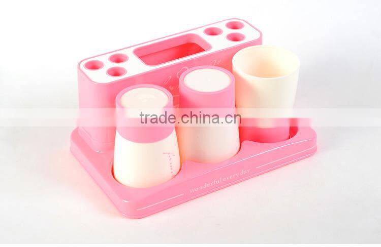 Fashional toothbrush cup and holder sets--coffee 343