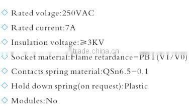 HEIGHT Hot Sale PY11B Relay Socket / 11pin Relay Socket/General relay socket with High Quality Factory Price