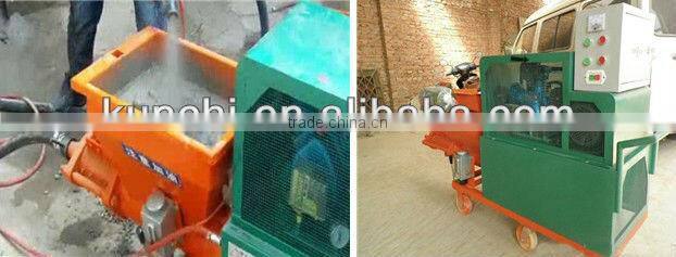 Most popular mortar spraying machine with best quality and best price