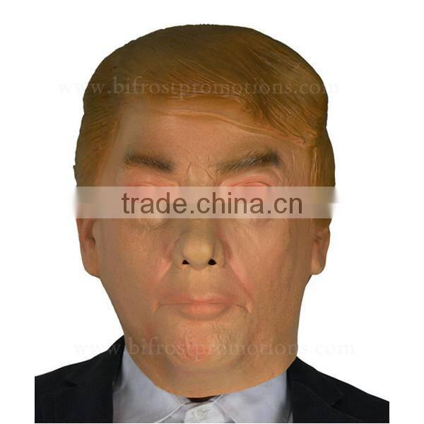 Hot Sale Realistic Human Latex Donald Trump Face Mask