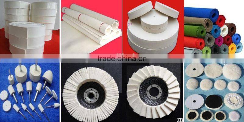 Lambskin polishing bonnet,wool bonnet,wool buffing pad