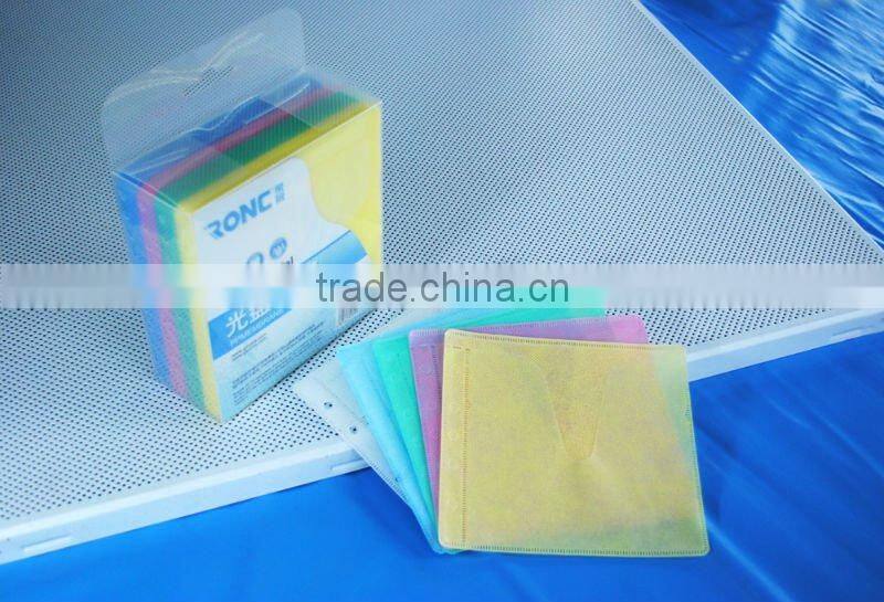 cheap PP non-woven plastic cd sleeves