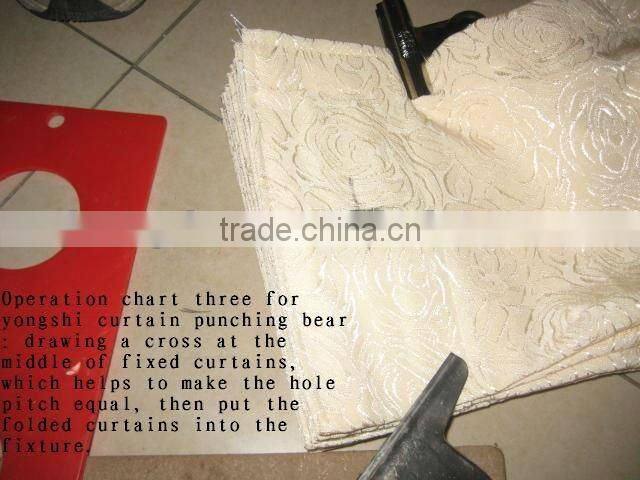 high quality beautiful flower design window curtains making machine 57#