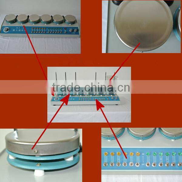 Lab used Stirrer HJ-6 Multipoint Magnetic Stirrer Hot Plate