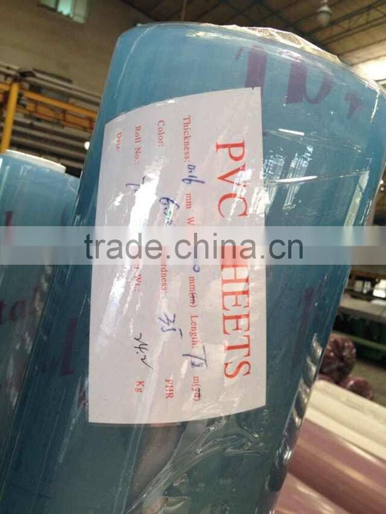 China NaiGu supply clear transparent PVC curtain sheet