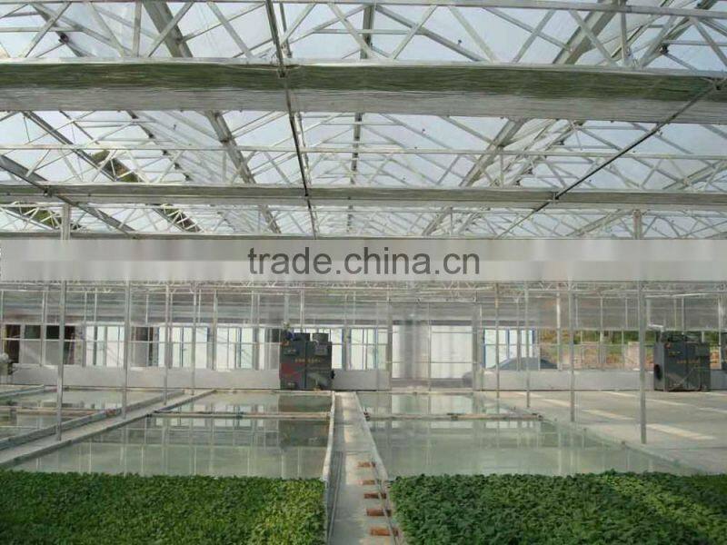 Shade insulation plant breeding greenhouse