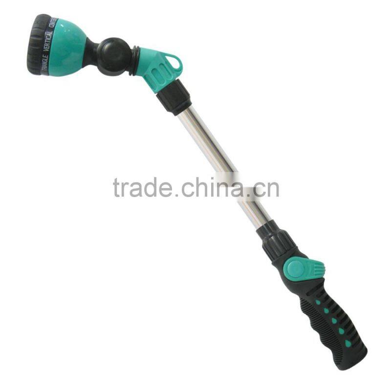 8-Pattern Adjustable sprayer wand with metal handle