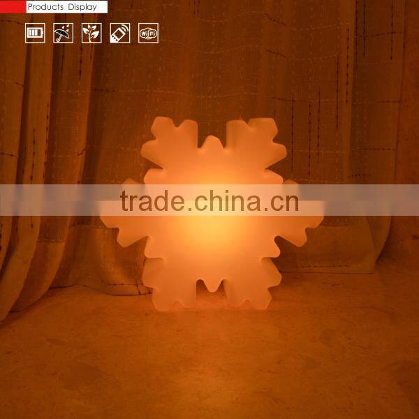 Outdoor use RGB LED snowflake for Christmas decor