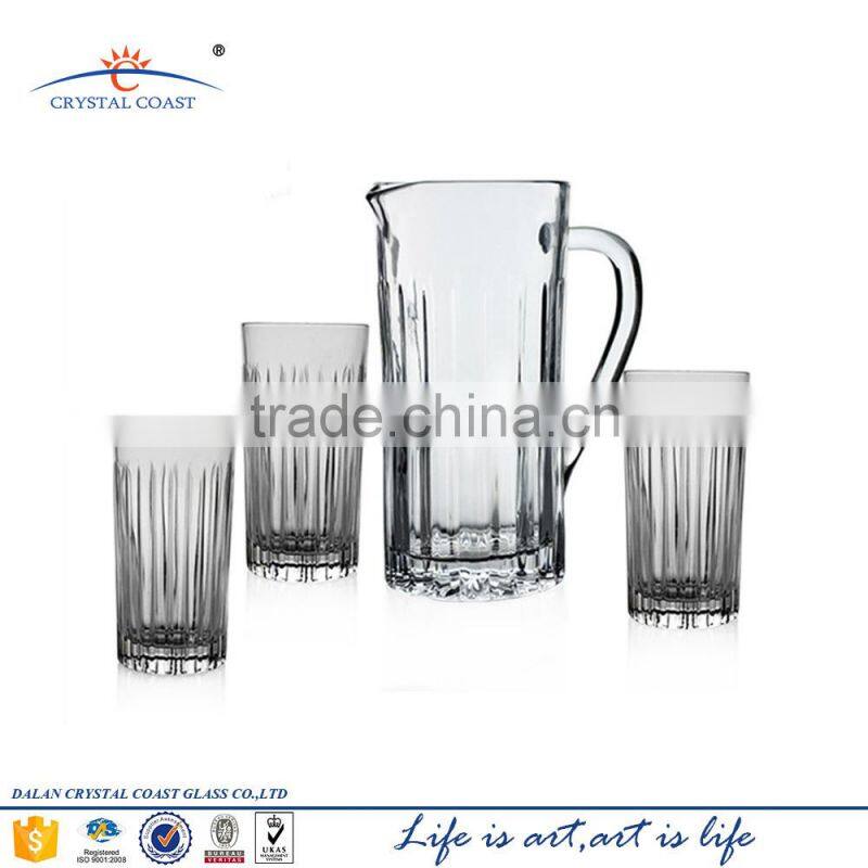 wholesale Highball glass, tumbler,glass cup, hotel 7PCS glassware for decanter