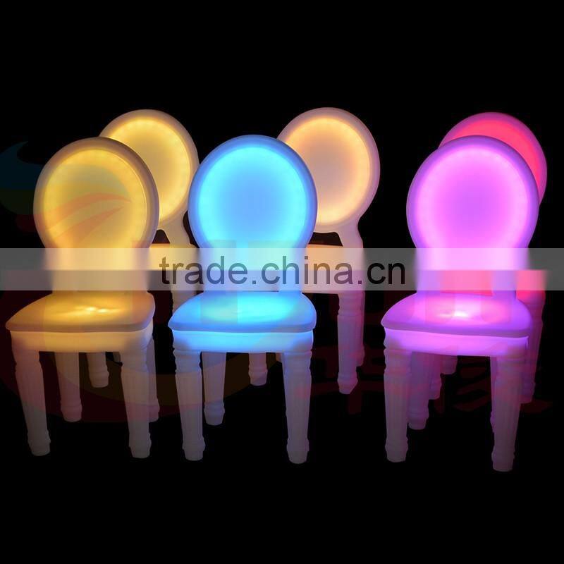 flashing lighting bench stool& mini bar stool for the lighting stools
