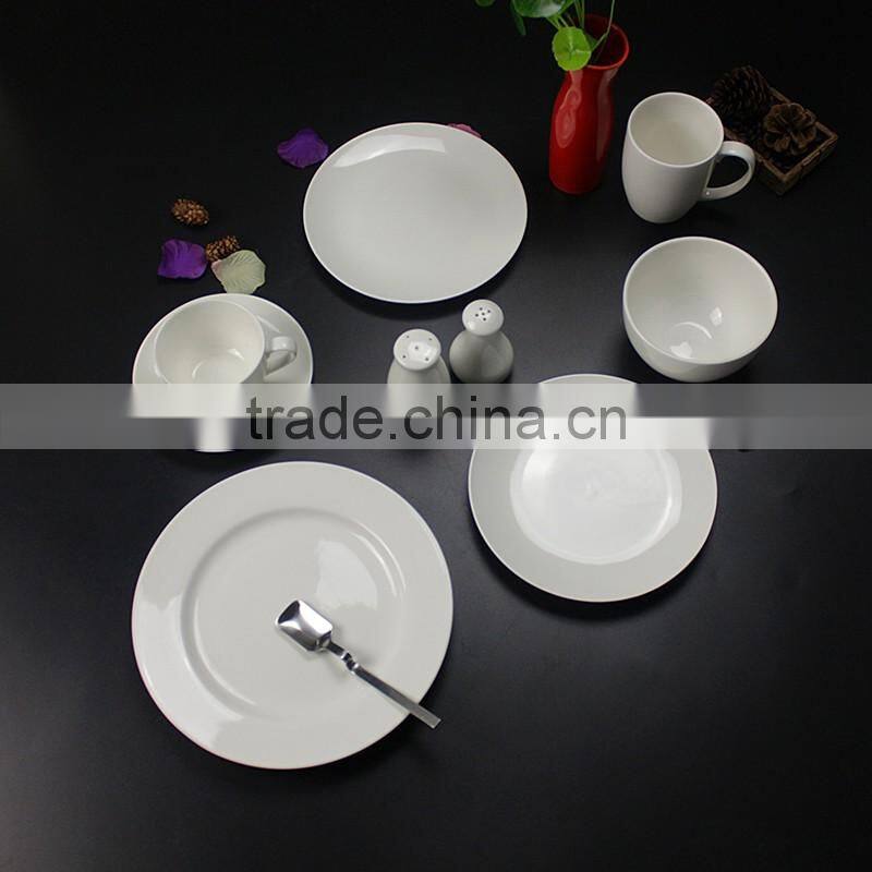 China factory suppliers new ceramic dinner set porcelain dinnerware