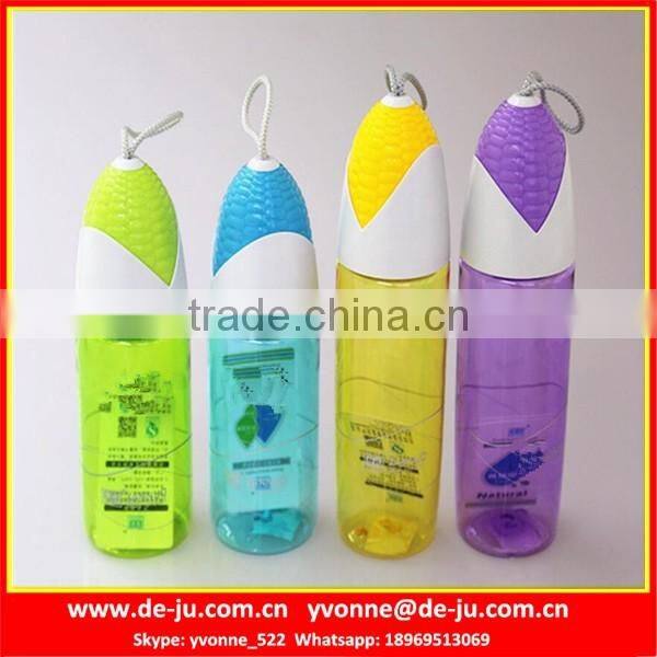Thin Neck Handle Fruit Juice Water Bottle
