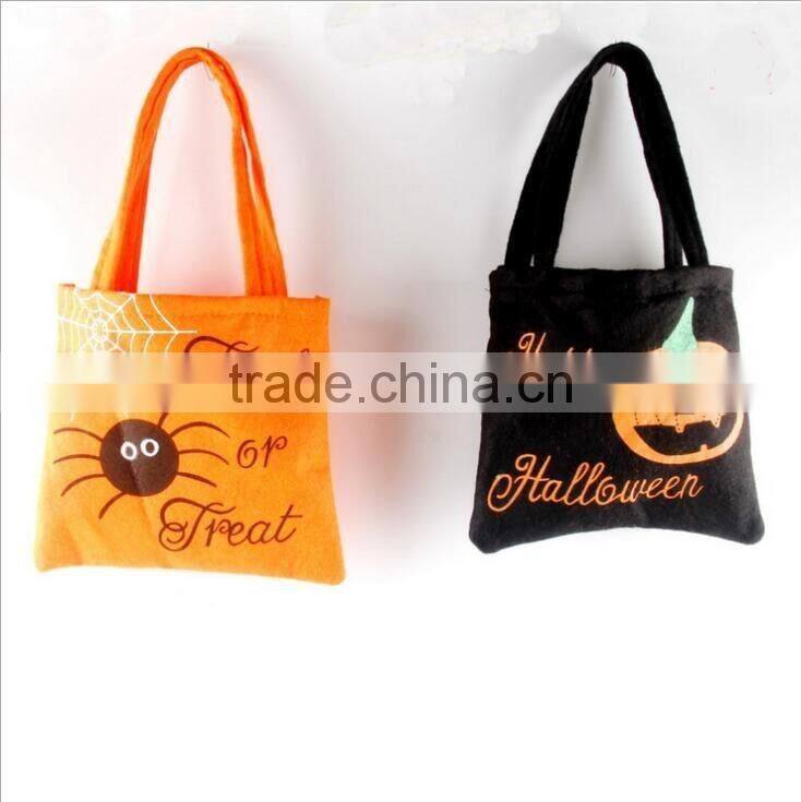 Best Halloween Gifts Creative Props Bag Colorful Candy Bag None-Woven Hand Bag For Halloween Holiday